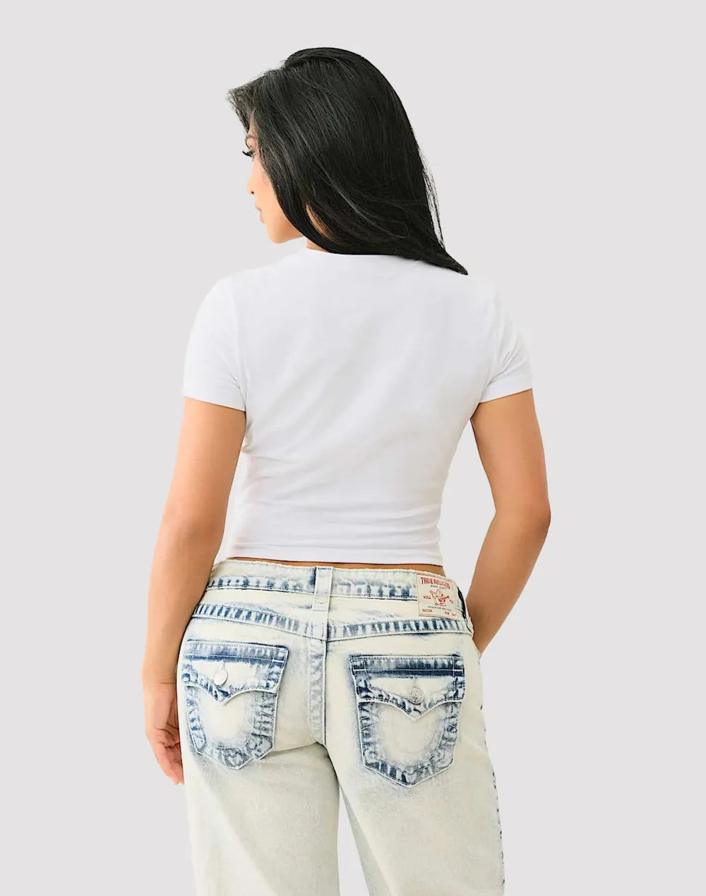 True Religion Crystal Buddha Tee