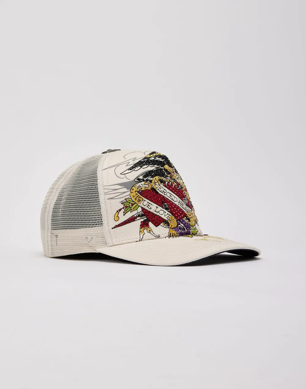 Ed Hardy Pierced Eagle Trucker Hat