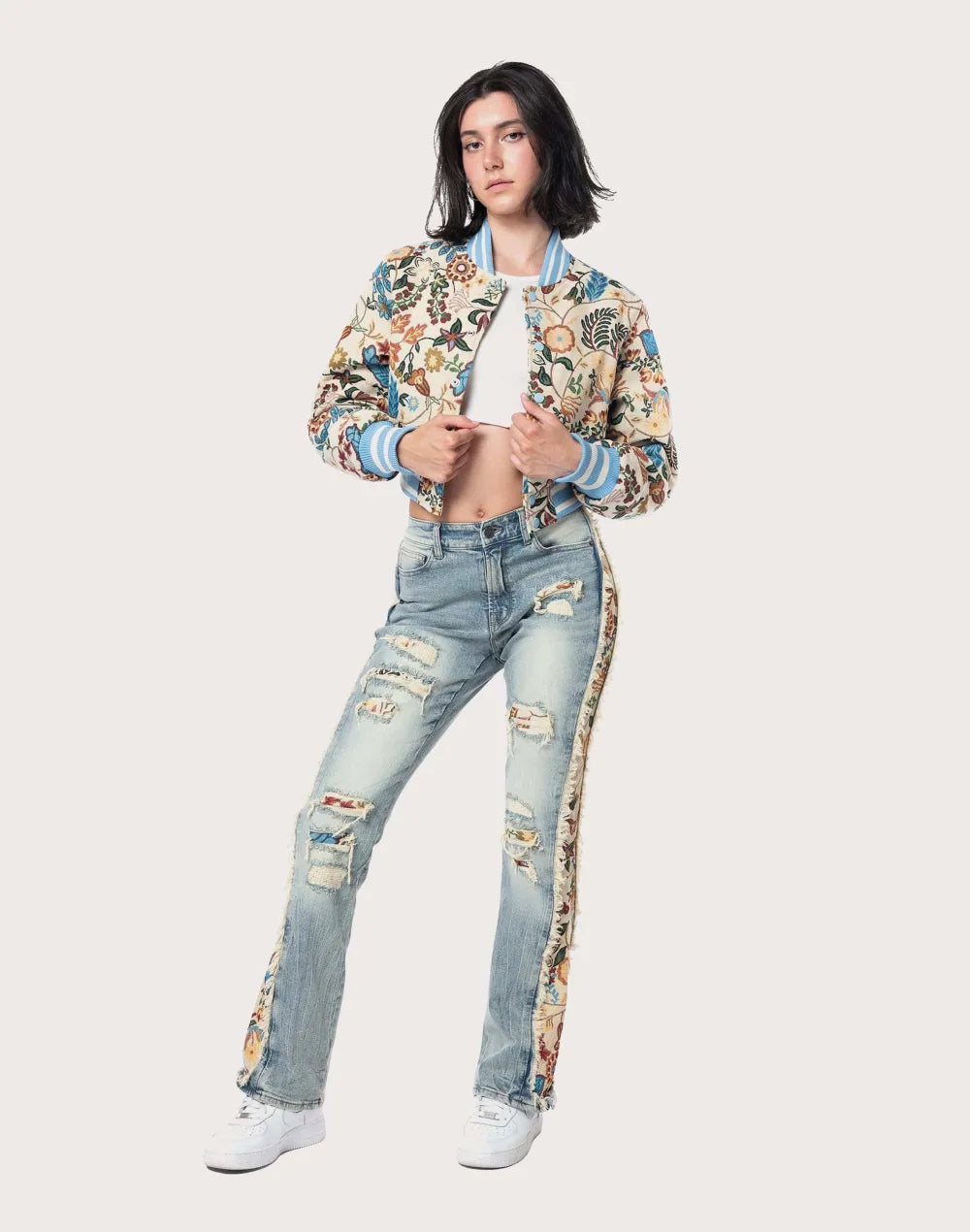 Grindhouse High Rise Bootcut Tapestry Pants