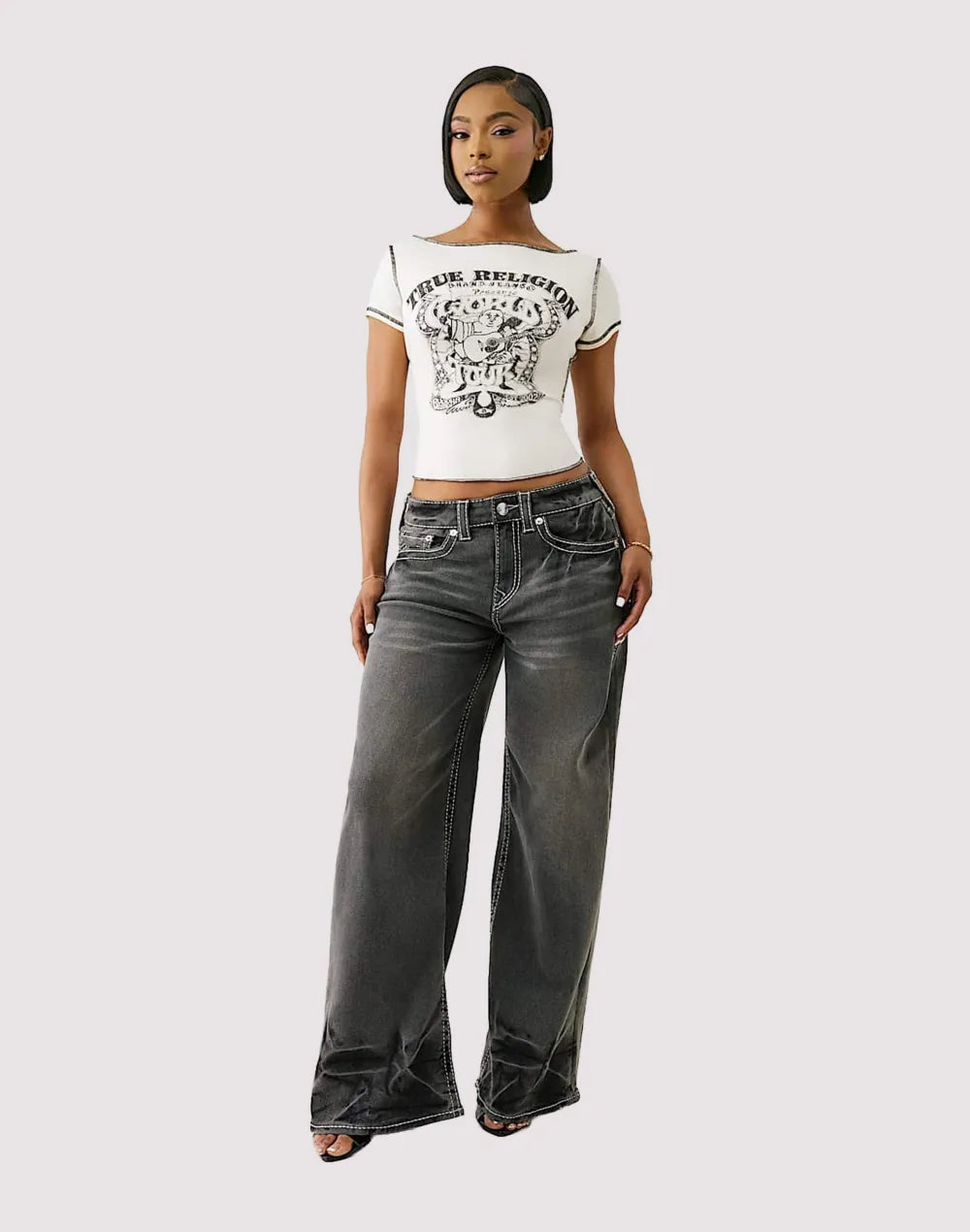 True Religion Slash Tee