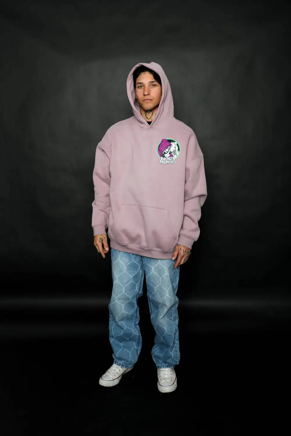 Smother Hoodie Faded Purple