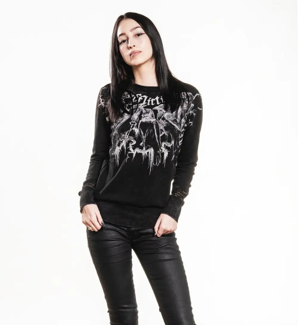 Crows LS Crewneck