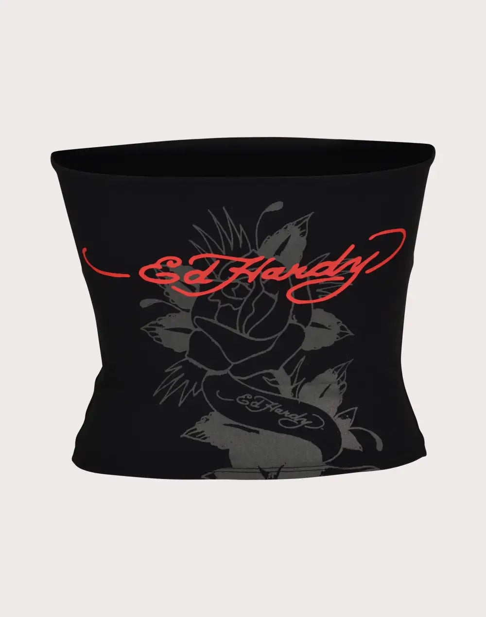 Ed Hardy Tiger Tube Black Top