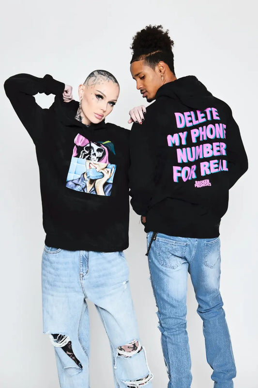Delete My Number Hoodie