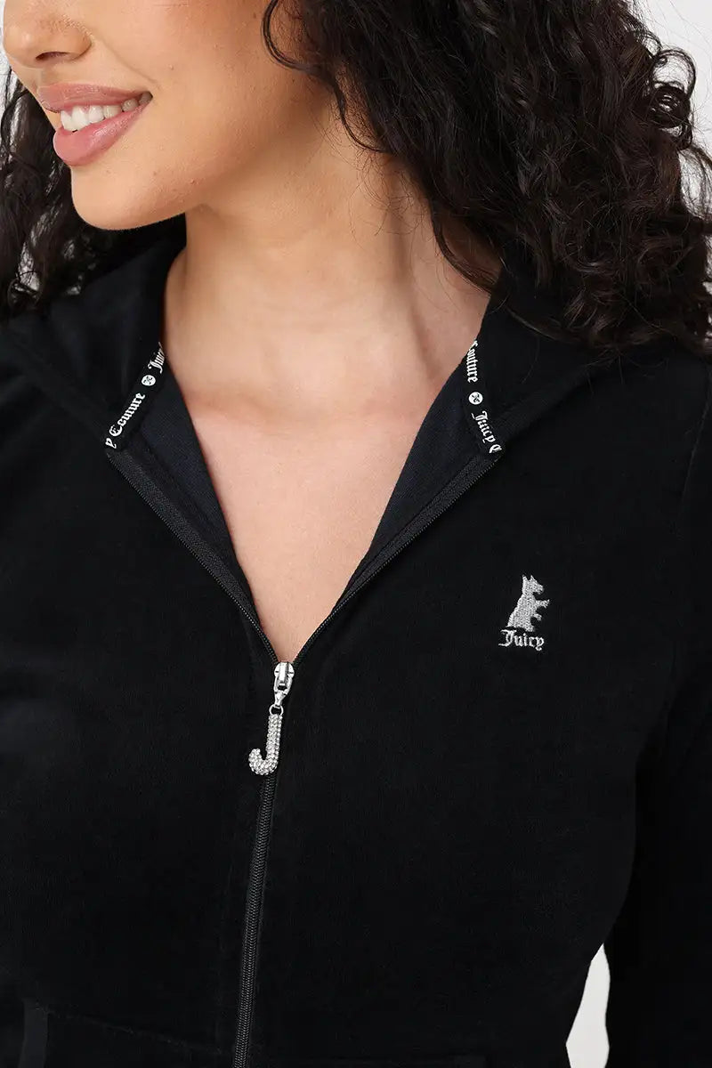 Scottie Cotton Velour Hoodie