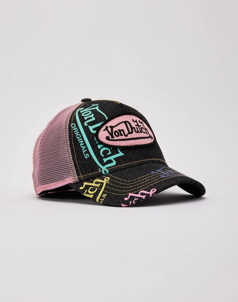 Von Dutch Tagged Trucker Hat