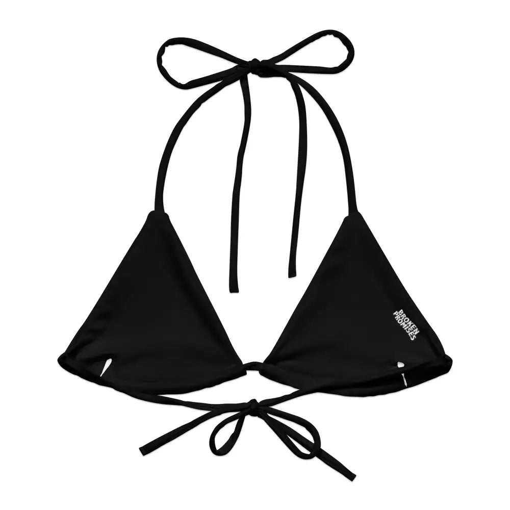 Arachnid Bikini Top Black