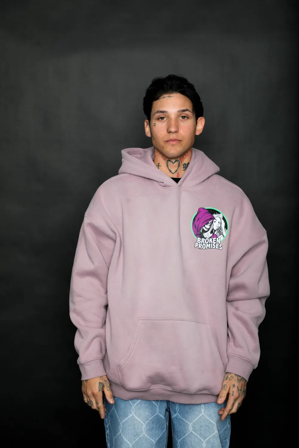 Smother Hoodie Faded Purple