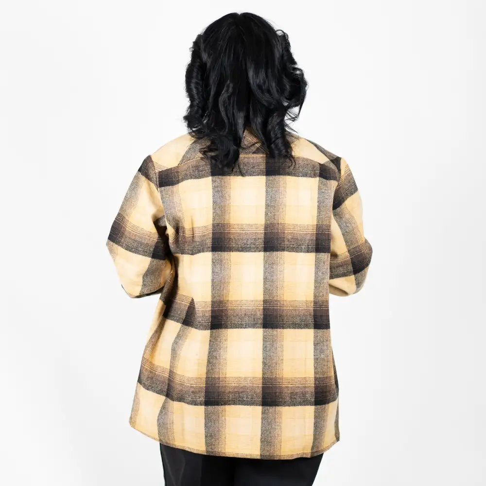 New FB County Super Heavyweight Wool Blend Long Sleeve Shirt