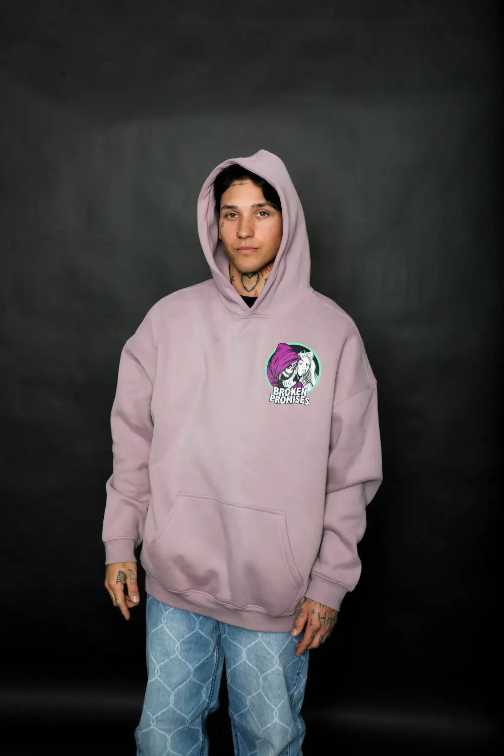 Smother Hoodie Faded Purple