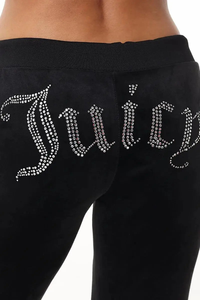 OG Big Bling Velour Track Pants