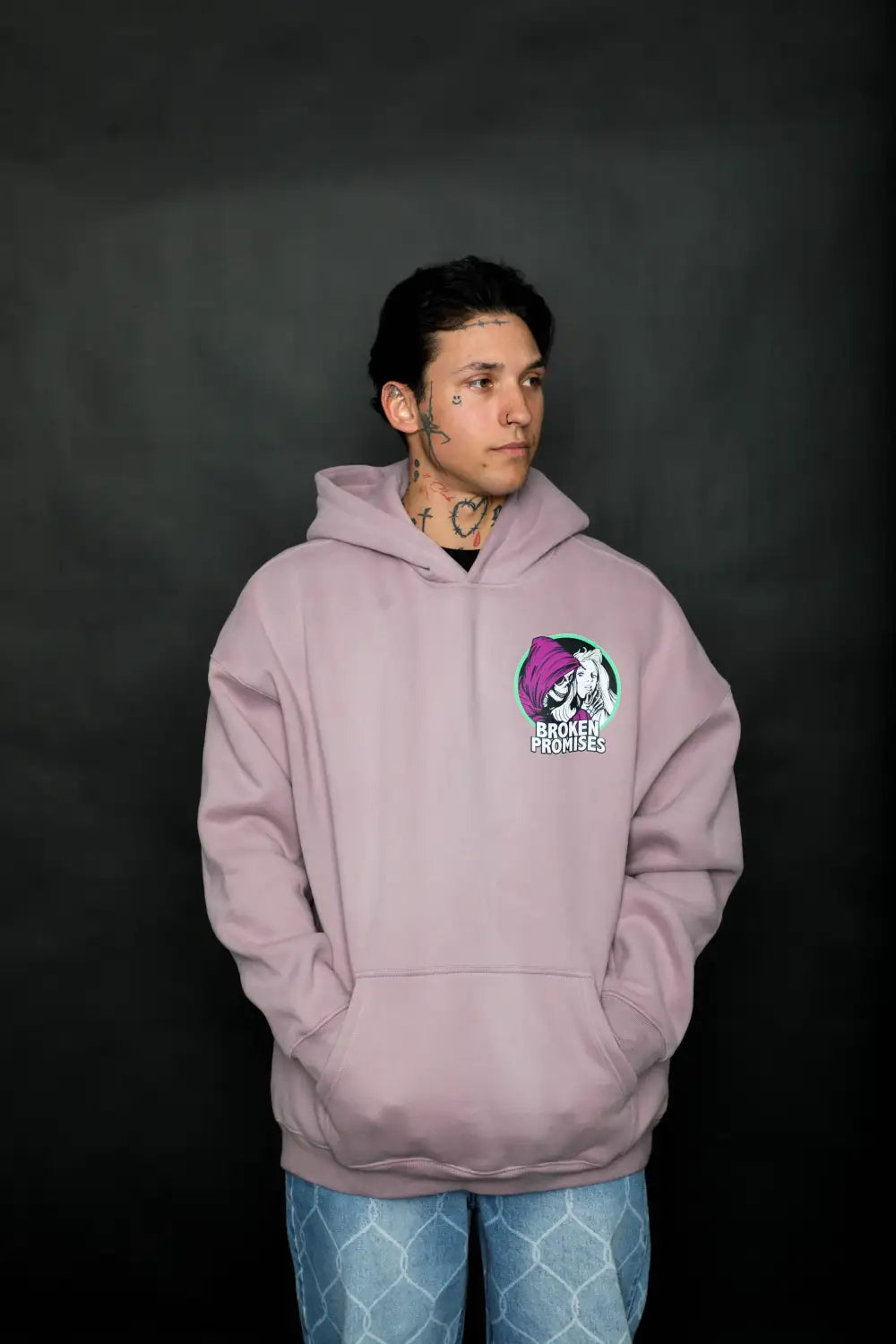 Smother Hoodie Faded Purple