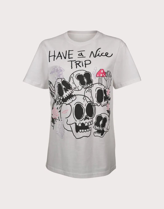 Reason Clothing Skull Nice Trip Tee