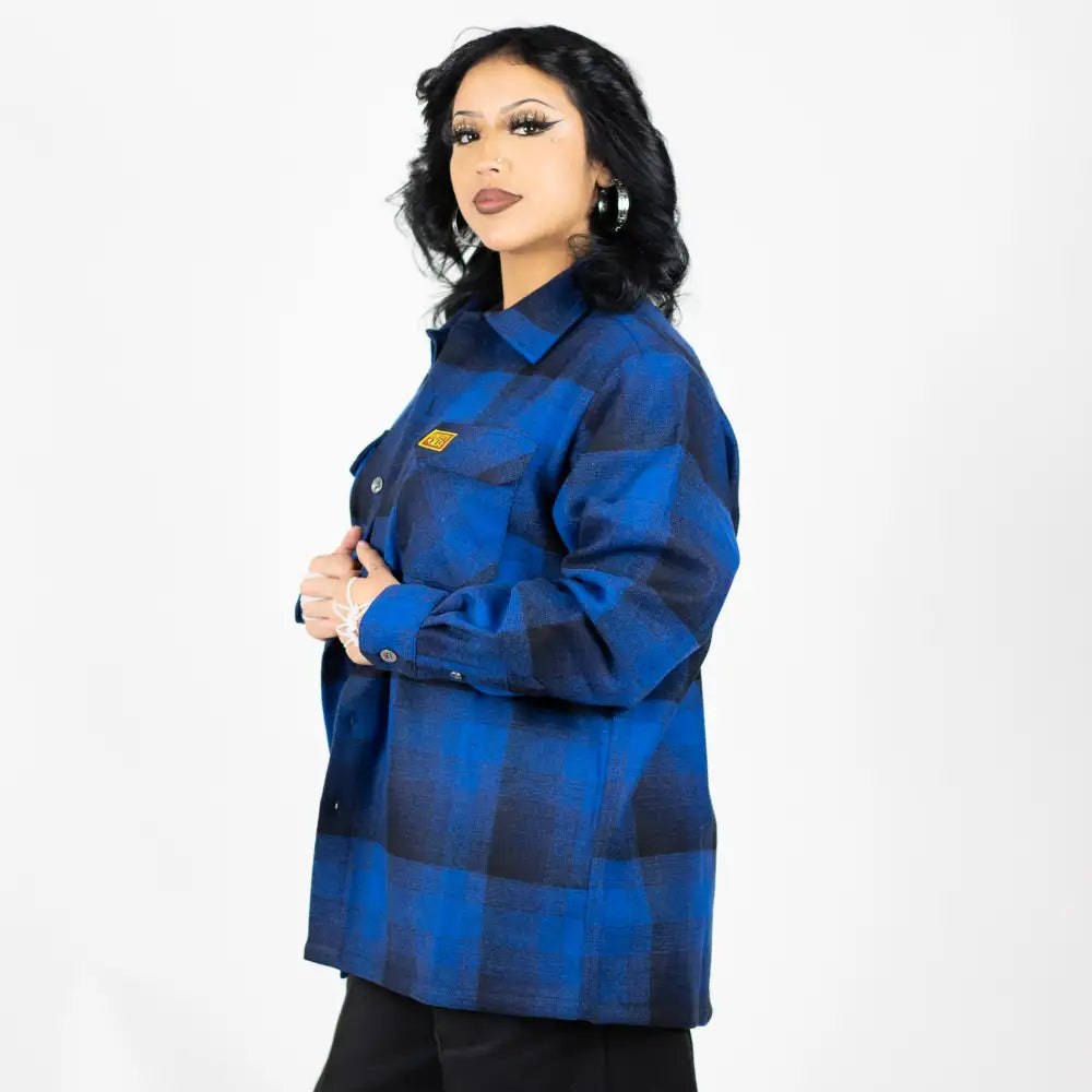 New FB County Super Heavyweight Wool Blend Long Sleeve Shirt