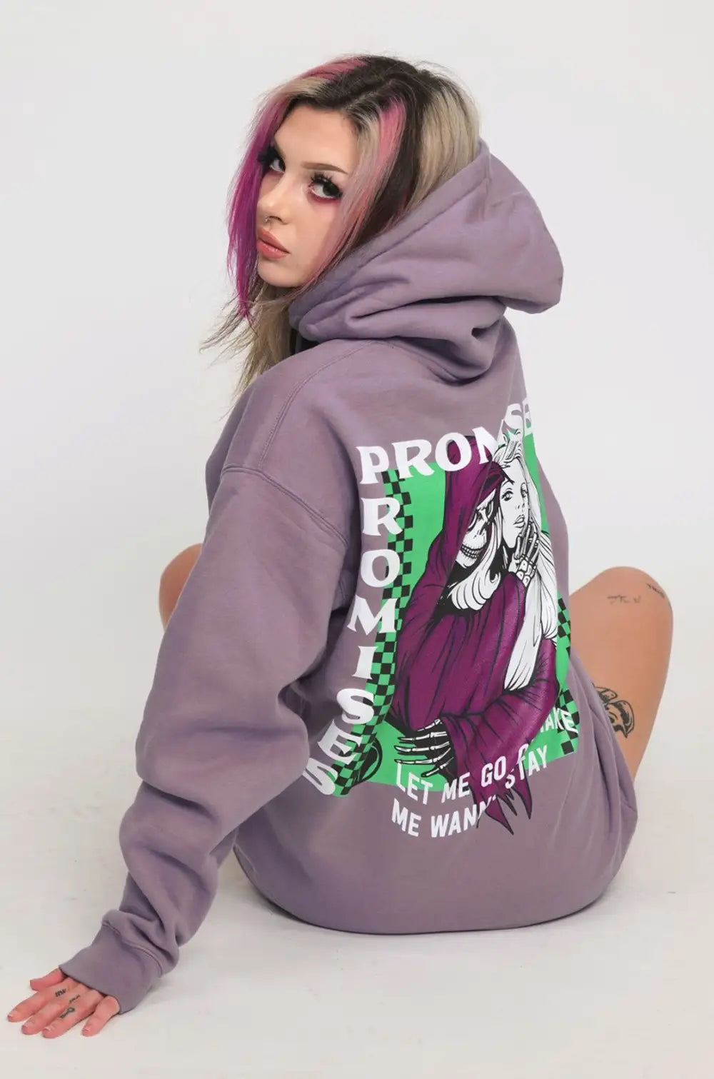 Smother Hoodie Faded Purple