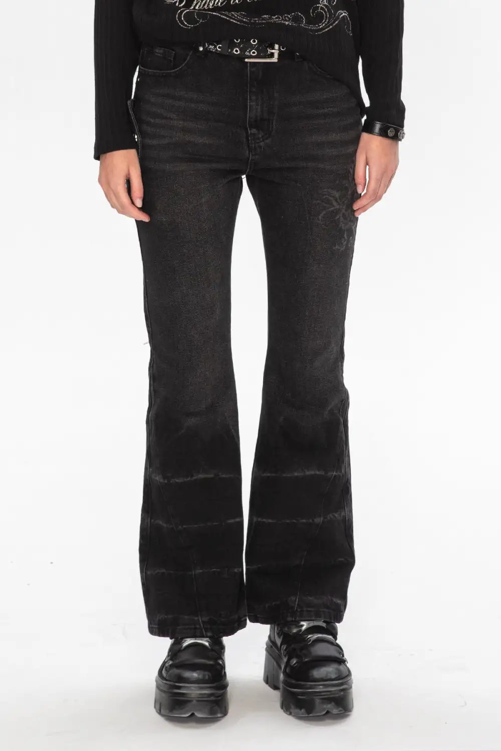 Thorns Flared Denim
