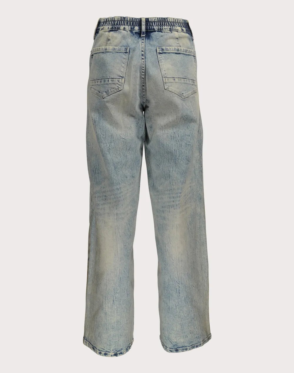 Grindhouse Wide Leg Denim Flame Pants