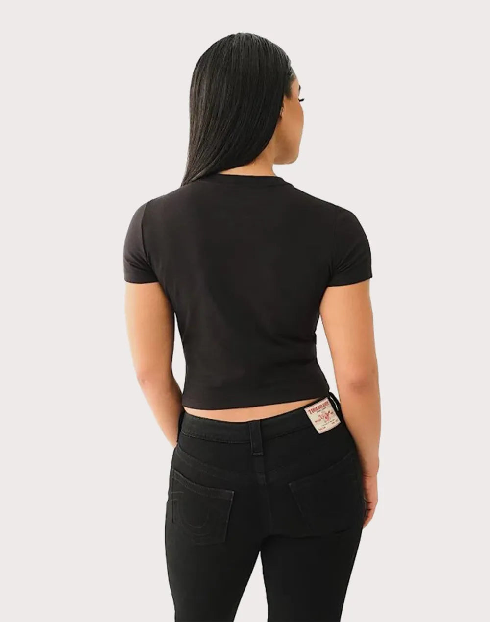 True Religion Heritage Logo Baby Tee