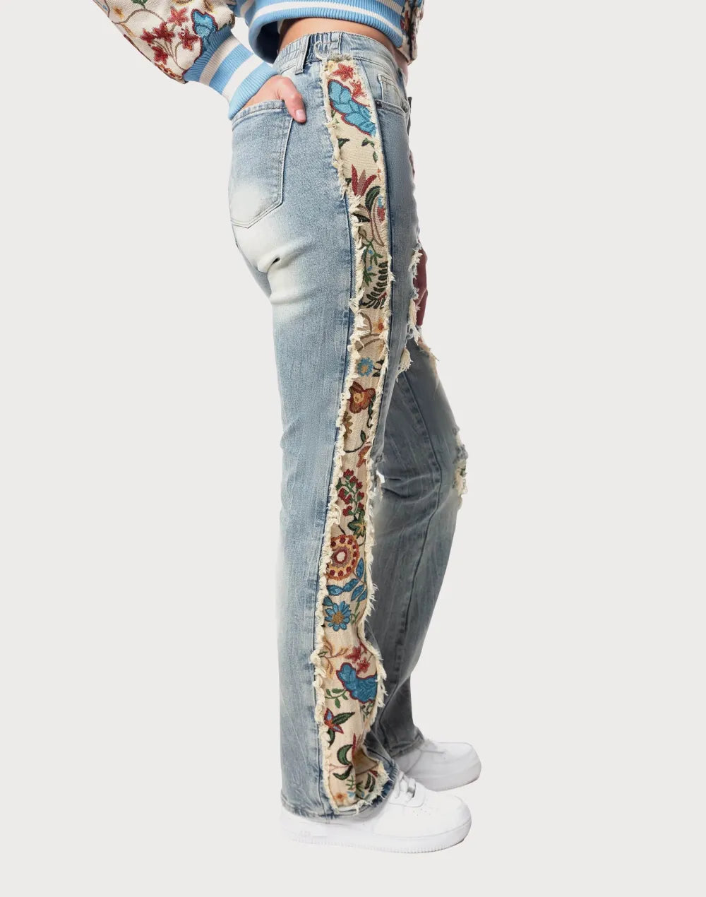 Grindhouse High Rise Bootcut Tapestry Pants