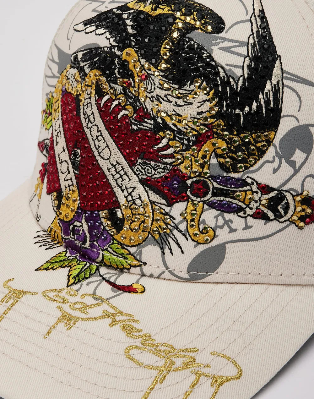 Ed Hardy Pierced Eagle Trucker Hat