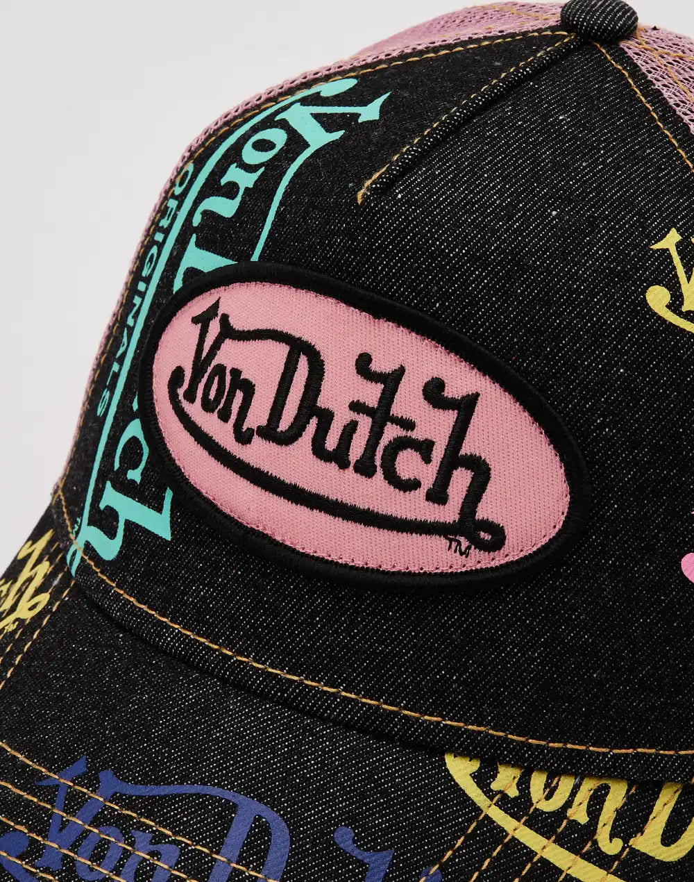 Von Dutch Tagged Trucker Hat