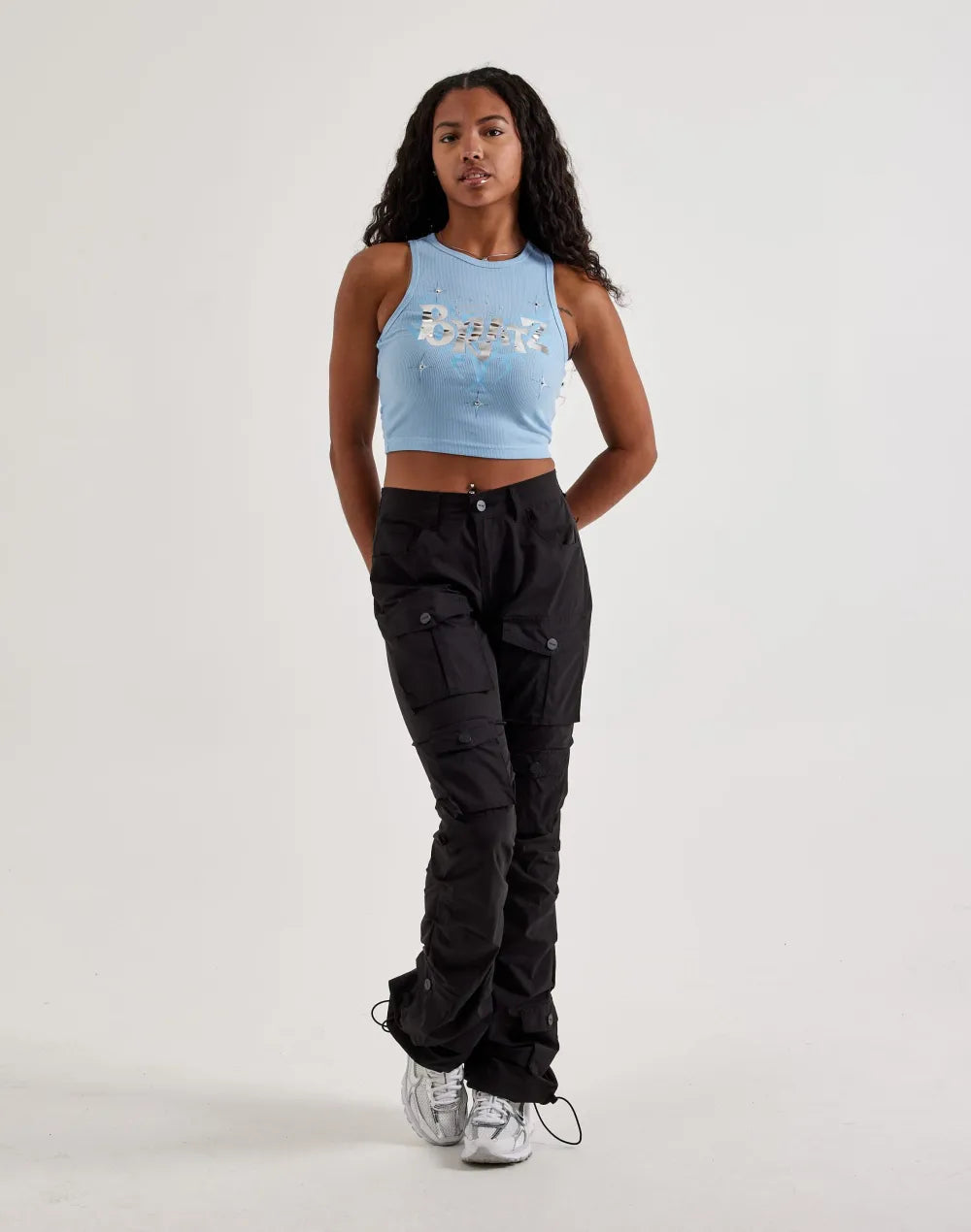 Central Mills Bratz Chrome Logo Tank Top
