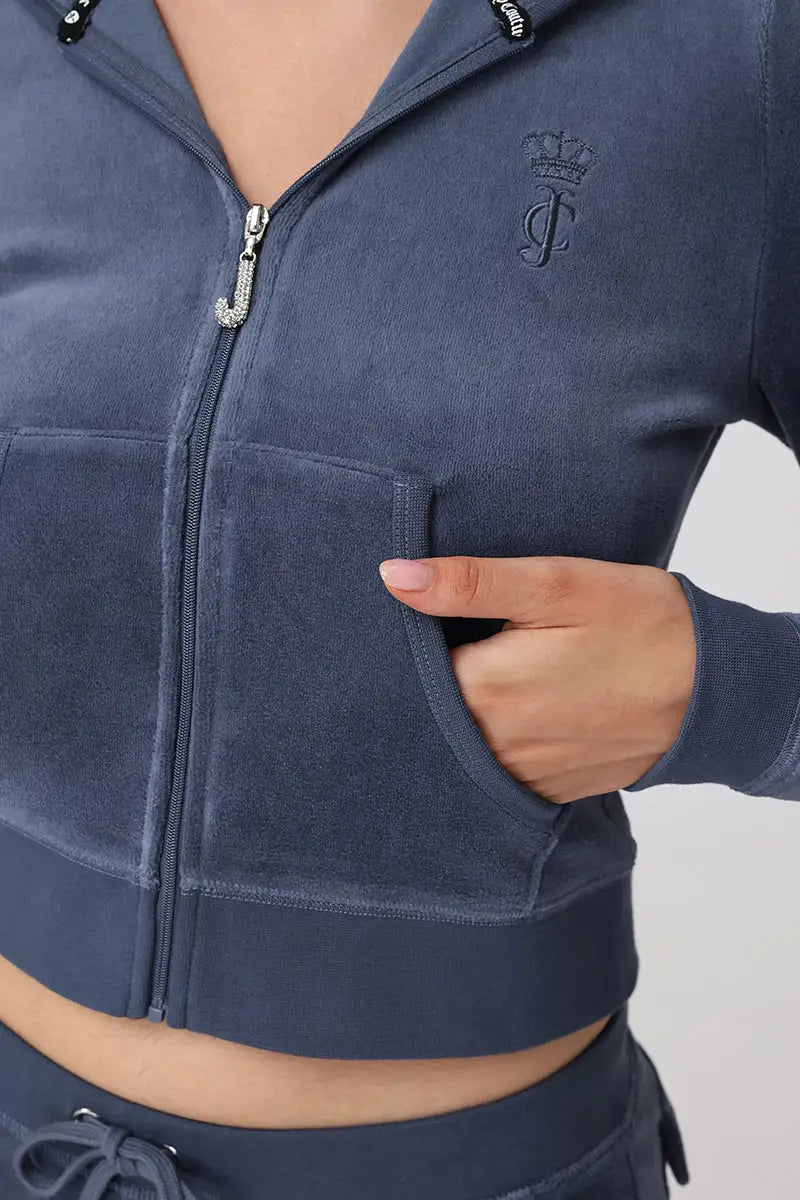 Heritage Cotton Velour Hoodie