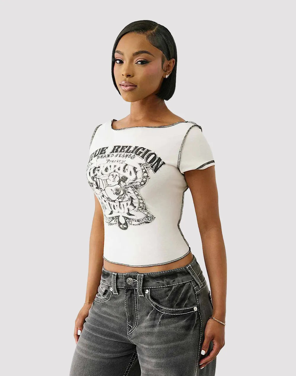 True Religion Slash Tee