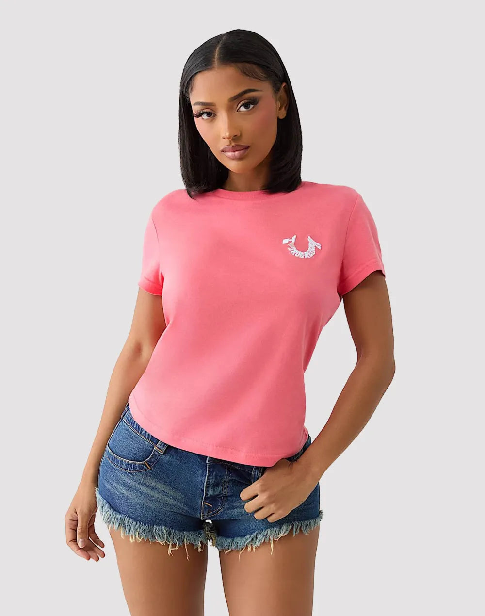 True Religion Embroidered Logo Tee