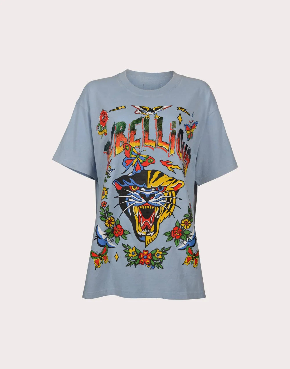 Reason Clothing Rebellious Short Sleeve Blue Tee