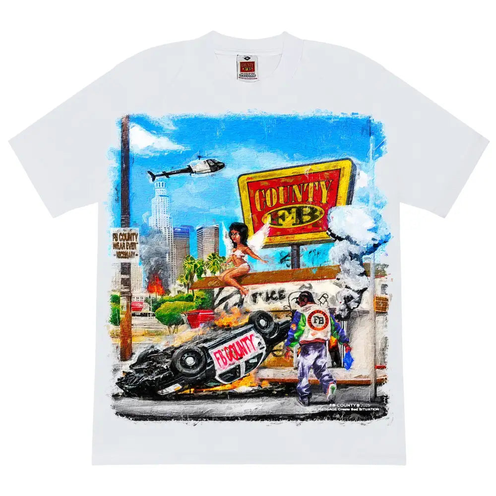 NEW FB County Graphic Heavy Hard T-Shirts - (JUMBO PRINTS)