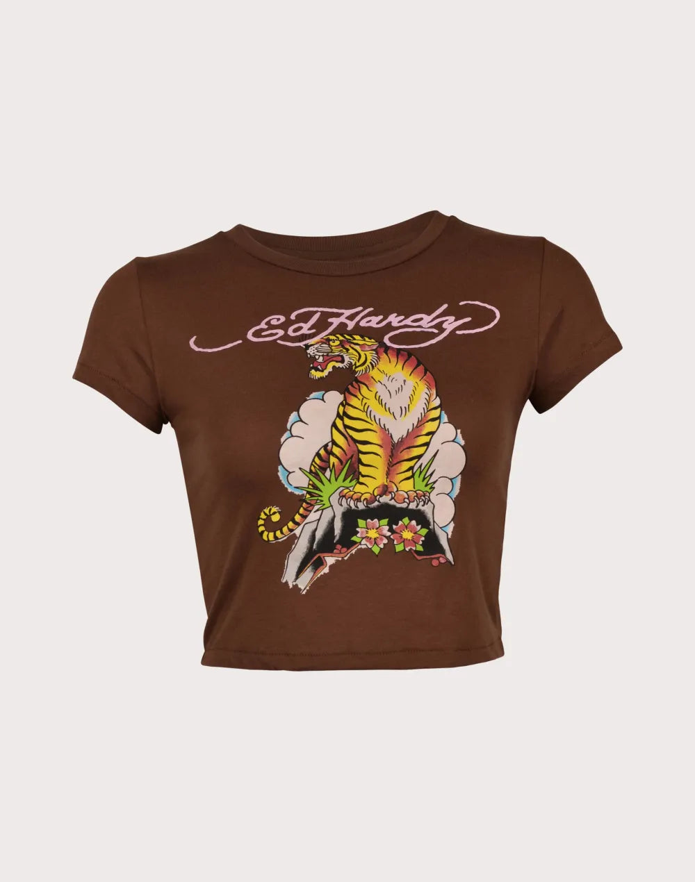 Ed Hardy Tiger Crop Tee