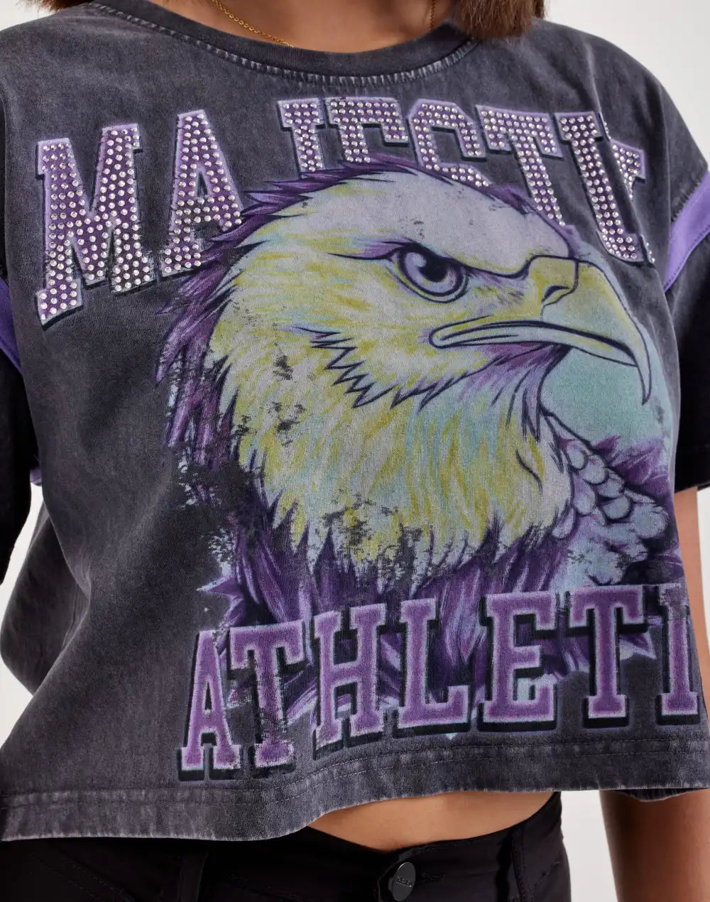 Majestik Athletics Cropped Tee