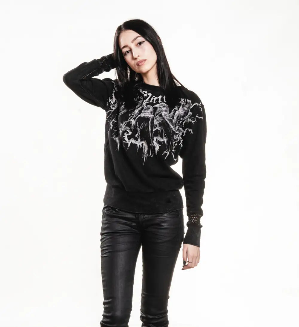 Crows LS Crewneck