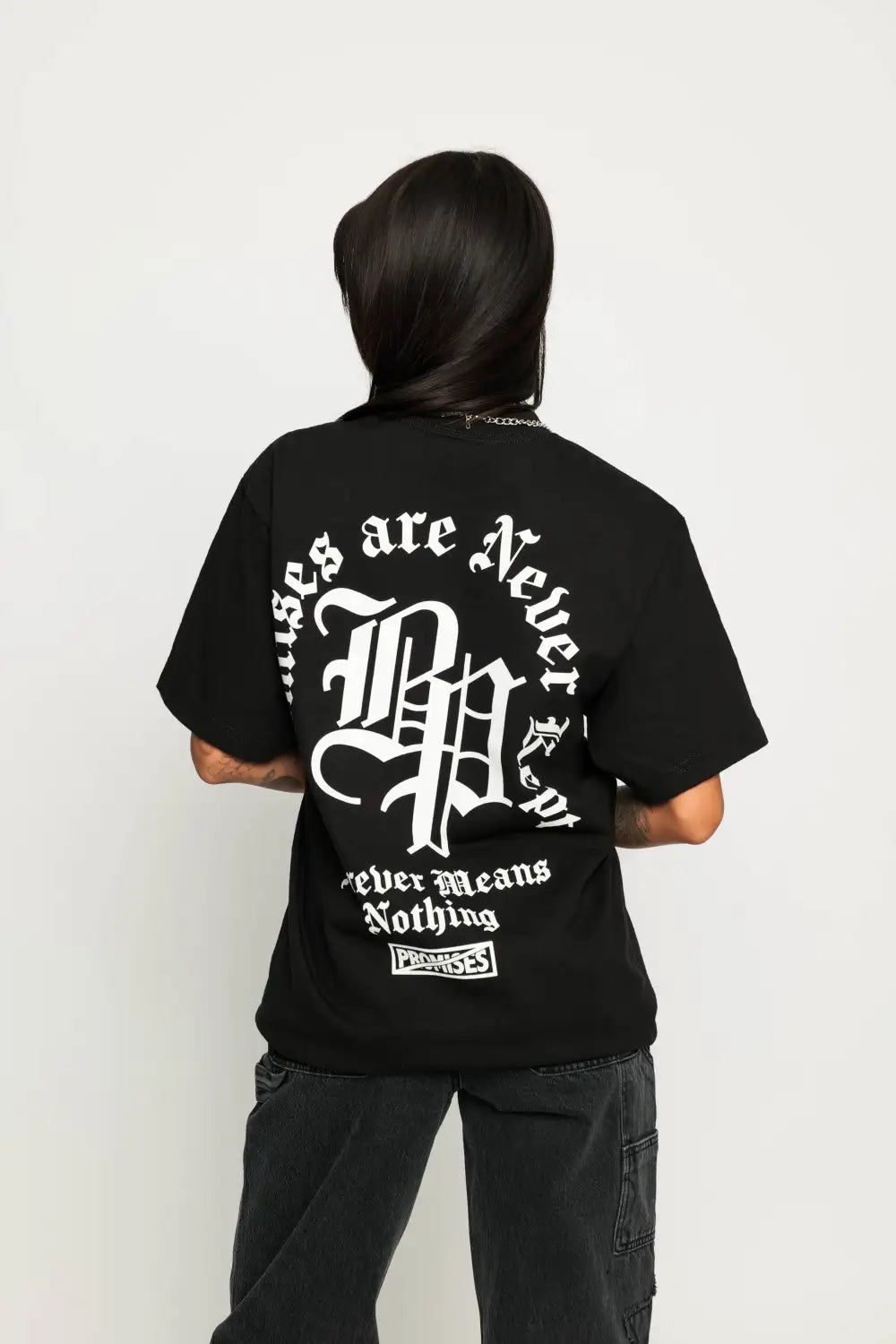 Tradition Oversized Tee Black