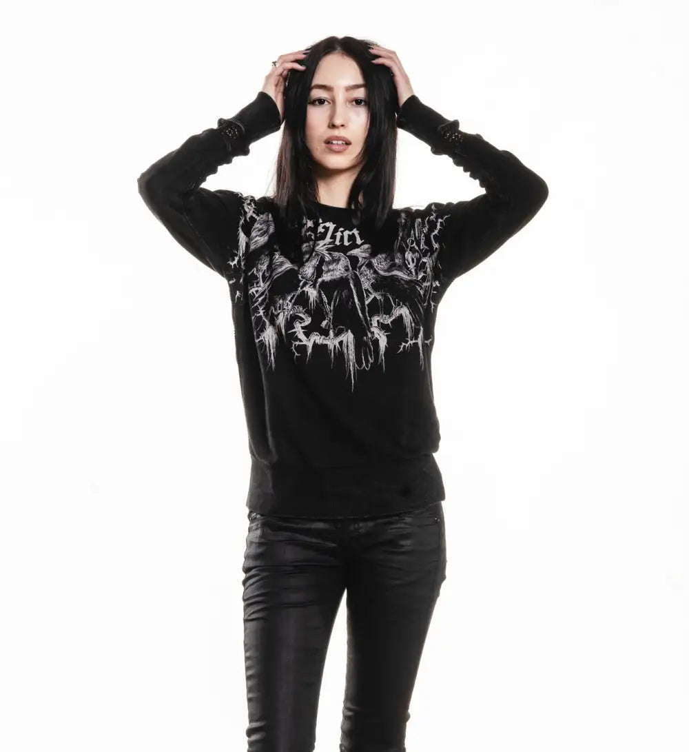 Crows LS Crewneck