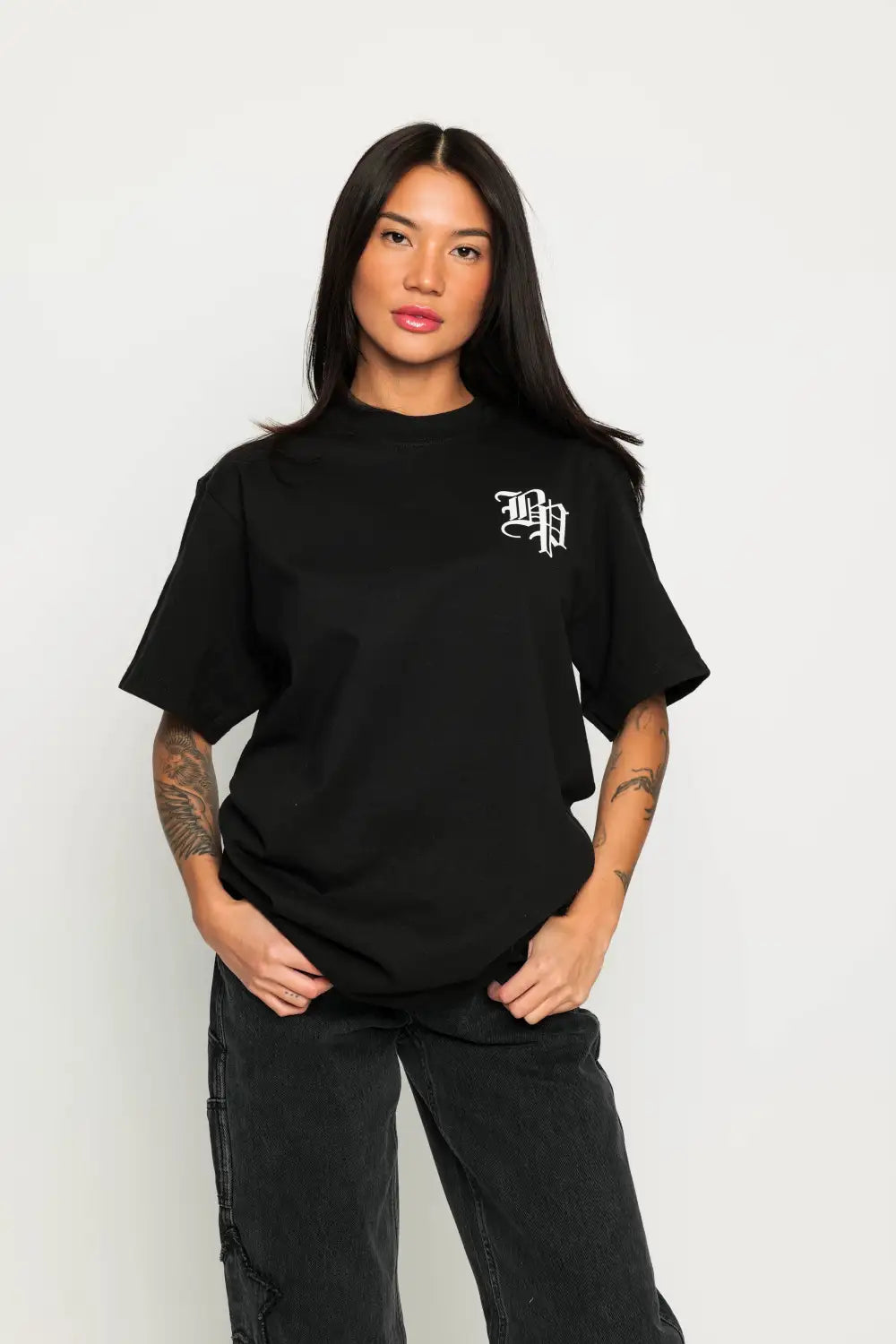 Tradition Oversized Tee Black