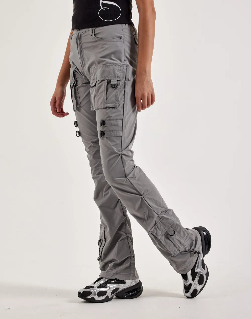 Smoke Rise High-Rise Nylon Pants