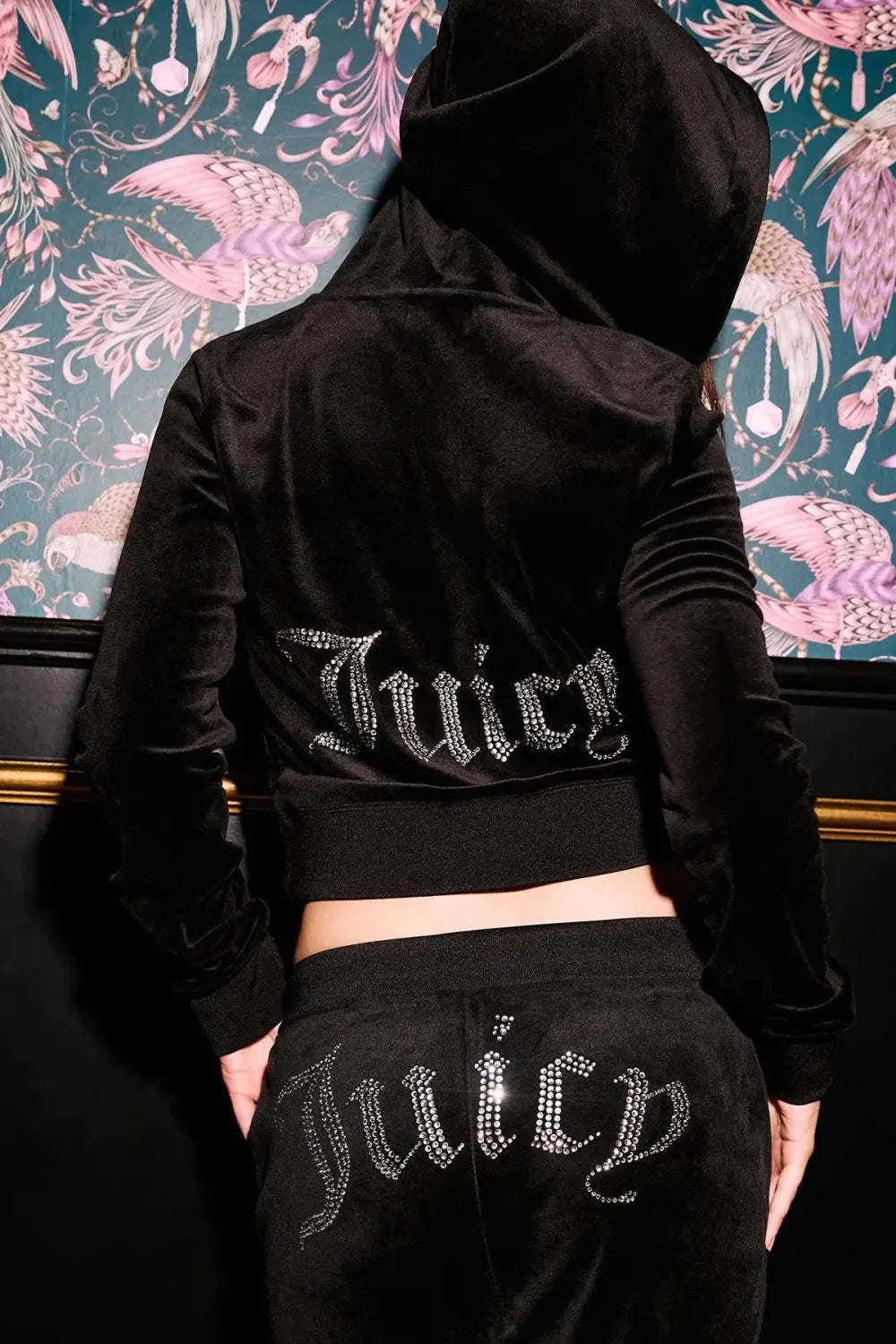 OG Big Bling Velour Track Pants
