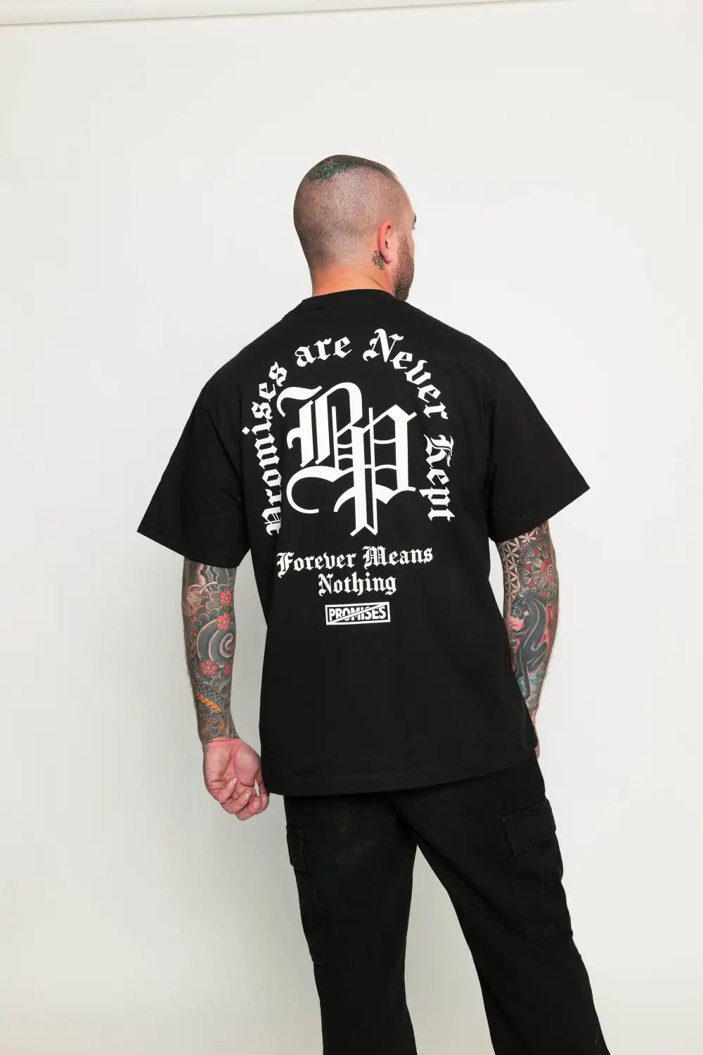 Tradition Oversized Tee Black