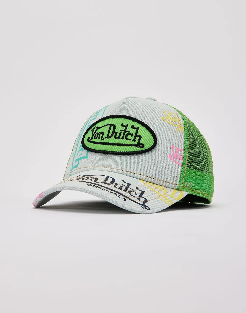 Von Dutch Tagged Trucker Hat