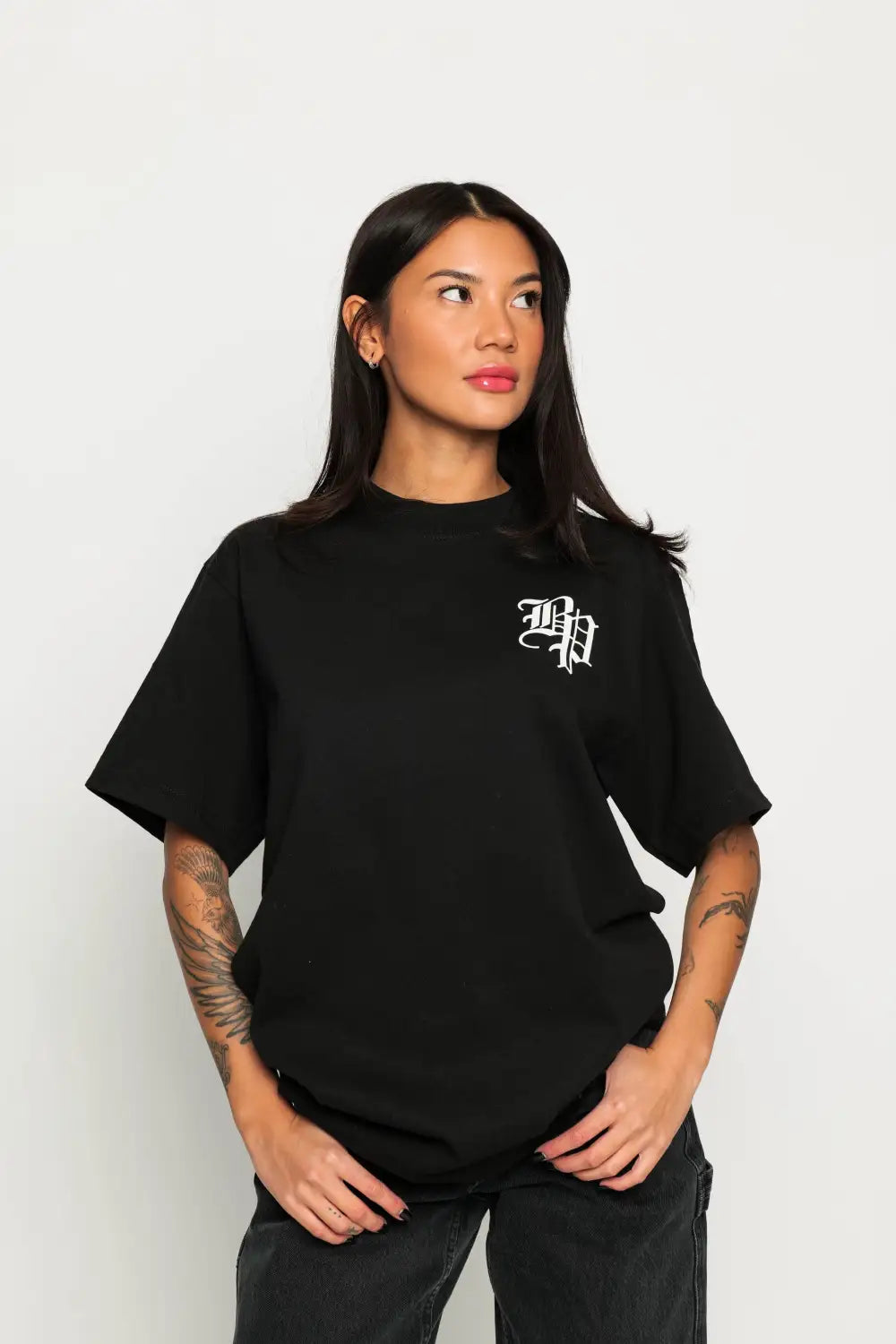 Tradition Oversized Tee Black