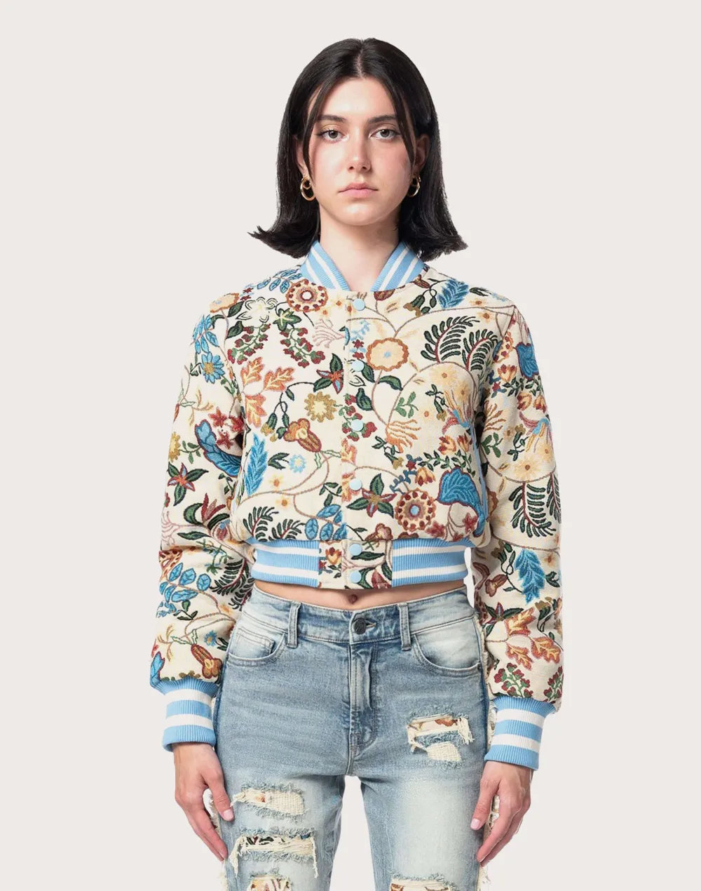 Grindhouse Tapestry Varsity Jacket