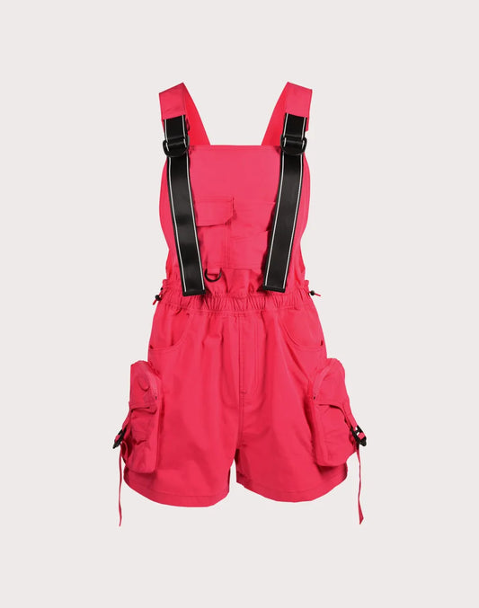 Grindhouse Nylon Overall Shorts