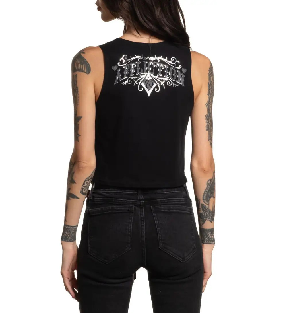 Queen Of Spades Top