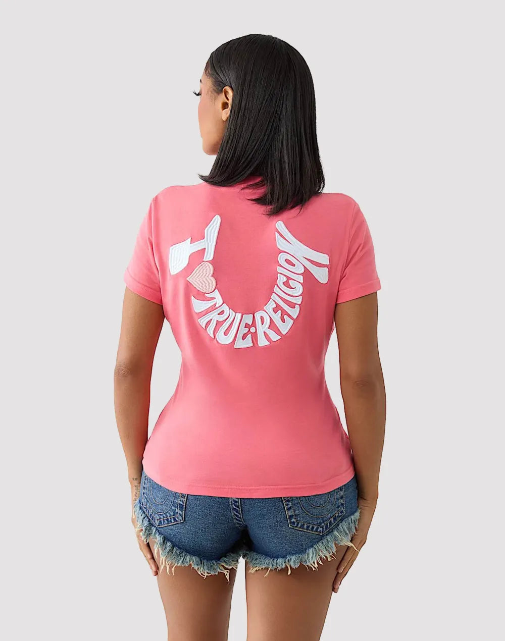 True Religion Embroidered Logo Tee