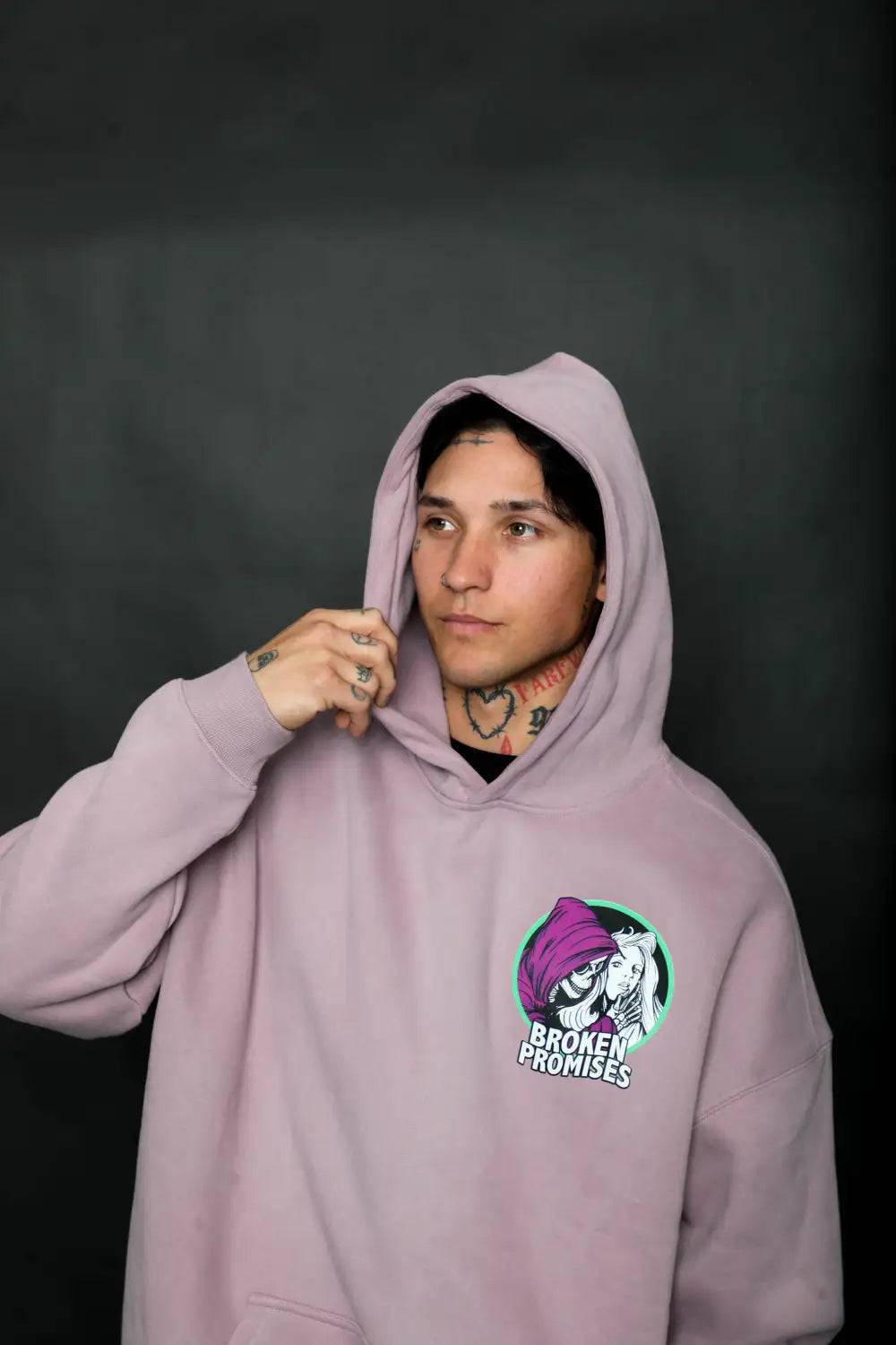 Smother Hoodie Faded Purple