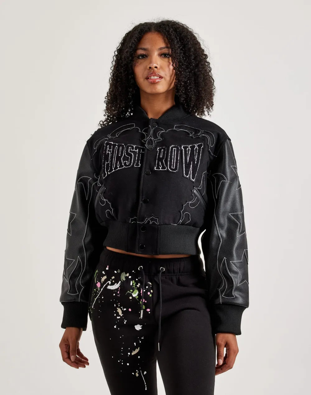 First Row Western Varsity Jacket