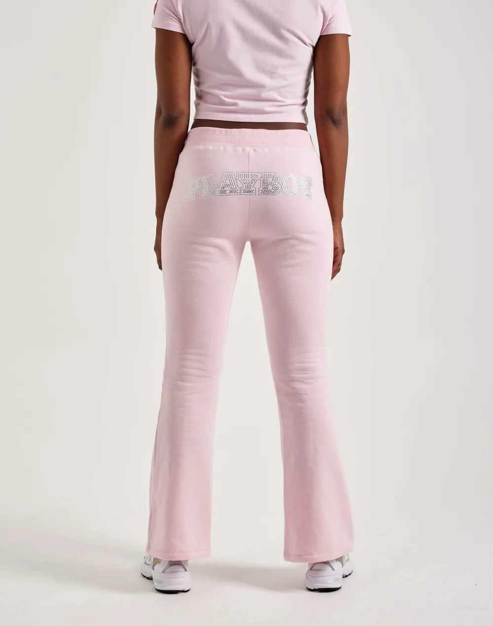 True Religion Playboy Crystal Mid-Rise Bootcut Pants