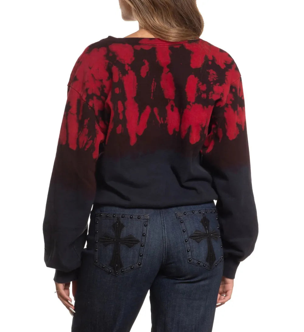 Heart And Roses LS Crewneck